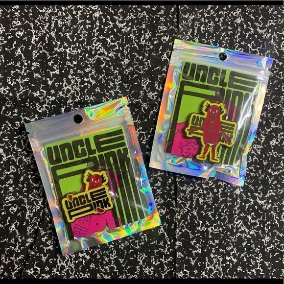 Uncle Pink Enamel Pins  - Picture 4 of 4